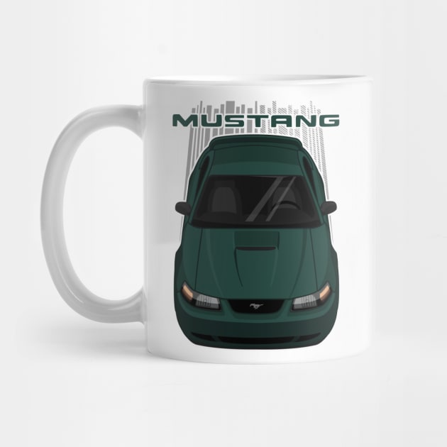 Mustang GT 1999 to 2004 SN95 New Edge - Amazon Green by V8social